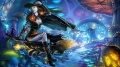 Woman game Undead pc games fan art world of warcraft artwork 