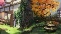 Woman Garden cgi seasons