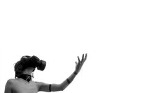 Woman gas masks Tape