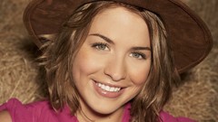 Woman Gemma Atkinson smiling