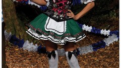 Woman German blondes beers