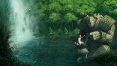 Woman giant Golem Precolumbian