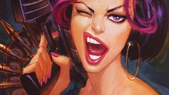 Woman girls with guns