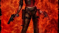 Woman girls with guns