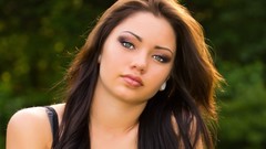 Woman Glamour faces fields blondes models