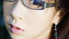 Woman glasses Aki Hoshino