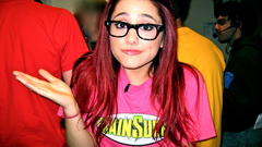 Woman glasses ariana grande