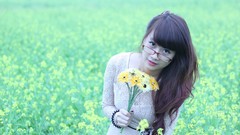 Woman glasses asians bangs vietnamese girls with glasses