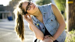 Woman glasses blondes girls with glasses