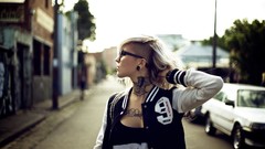 Woman glasses blondes girls with glasses