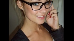 Woman glasses blondes girls with glasses amateurs self shot