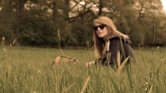 Woman glasses blondes models