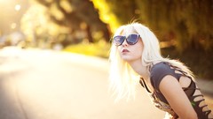 Woman glasses blondes Taylor McCutchan