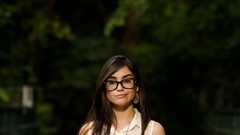 Woman glasses brunettes models girls with glasses amliv