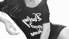 Woman glasses brunettes models panties Zoya Z