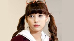 Woman glasses Celebrity asians brunettes singers bangs pigtails 