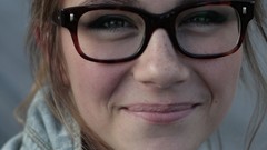 Woman glasses faces girls with glasses