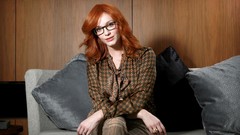 Woman glasses Hollywood Celebrity Actress celebration blue eyes 