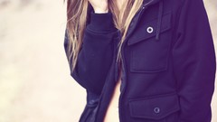 Woman glasses hoodies brunettes models bikini TeraVena Sugimoto