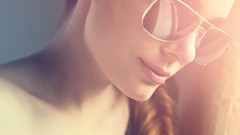 Woman glasses Indie portraits