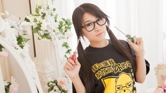Woman glasses Japanese asians models girls with glasses asian 