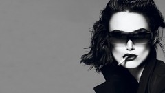 Woman glasses Keira Knightley Cigarettes sunglasses smoking 