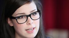 Woman glasses lena meyer-landrut