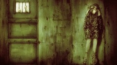 Woman glasses prison