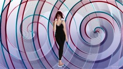 Woman glasses susan coffey leggings yoga pants