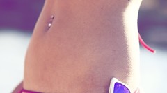 Woman glasses tattoos models bikini TeraVena Sugimoto