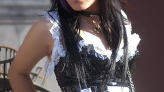 Woman gloves handcuffs cage brunettes maids bondage models cages