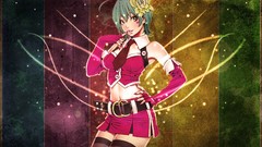 Woman gloves tie skirts