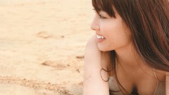 Woman god Japanese faces asians brunettes models bikini Haruna 