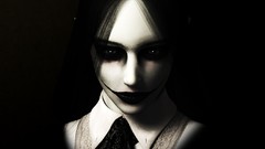 Woman Gothic monochrome