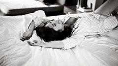 Woman grayscale Filipino Angel Locsin Rogue Magazine