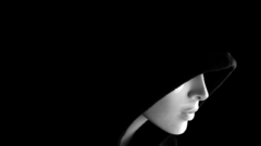 Woman grayscale monochrome