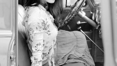 Woman grayscale monochrome Kristin