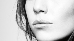 Woman grayscale singers lykke