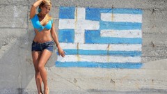 Woman Greece blondes