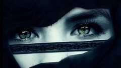 Woman green eyes hoodies
