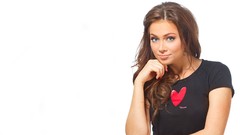 Woman green eyes models nastasya samburskaya