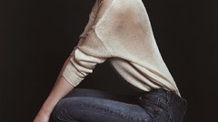 Woman green eyes piercings models redheads Aleksandra Wydrych