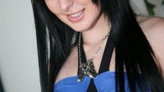 Woman green eyes pornstars pierced nose Candace Cage