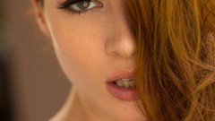Woman green eyes pornstars Stoya