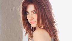 Woman green eyes susan coffey redheads