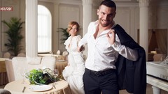 Woman groom brides wedding dresses Aleksandr Mavrin