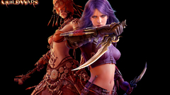 Woman guild wars purple