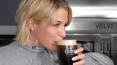 Woman guinness Gemma Atkinson beers