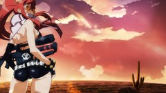 Woman Guns Anime glasses anime girls