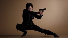 Woman Guns asians girls